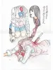Shintaro Kago Funny Girl 57 original painting