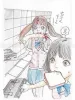 Shintaro Kago Funny Girl 58 original painting