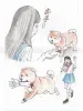 Shintaro Kago Funny Girl 59 original painting
