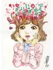 Shintaro Kago Funny Girl 79 original painting