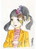 Shintaro Kago Funny Girl 80 original painting