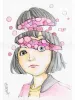 Shintaro Kago Funny Girl 89 original painting