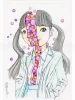 Shintaro Kago Funny Girl 90 original painting