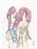 Shintaro Kago Funny Girl 92 original painting