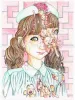 Shintaro Kago Funny Girl 98 original painting