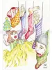 Shintaro Kago Funny Girl 99 original painting