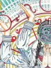 Shintaro Kago poster Pipeline Mandala - close up details