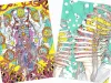 Shintaro Kago Shishi Ruirui Poster - choice of Mandala Aquarium OR Two Spirals