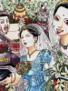 Shintaro Kago print Bride in Front of the Station - detail