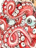 Shintaro Kago Tiger Octopus Original Artwork (detail)
