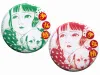 Suehiro Maruo Shoujo Tsubaki Midori Pin Badge Button choose Green OR Red