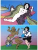 Toshio Saeki Color Print Set - print 1 and print 2
