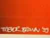 Trevor Brown Chu painting SIGNED