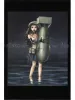 Trevor Brown Postcards - Atom Girl